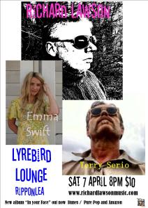 Rich Terry EmmaLyrebird Lounge Sat April 7 2012