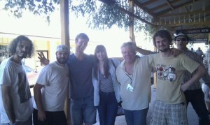 Happy snap with the Fall and Mustered Courage...the stars of the festival